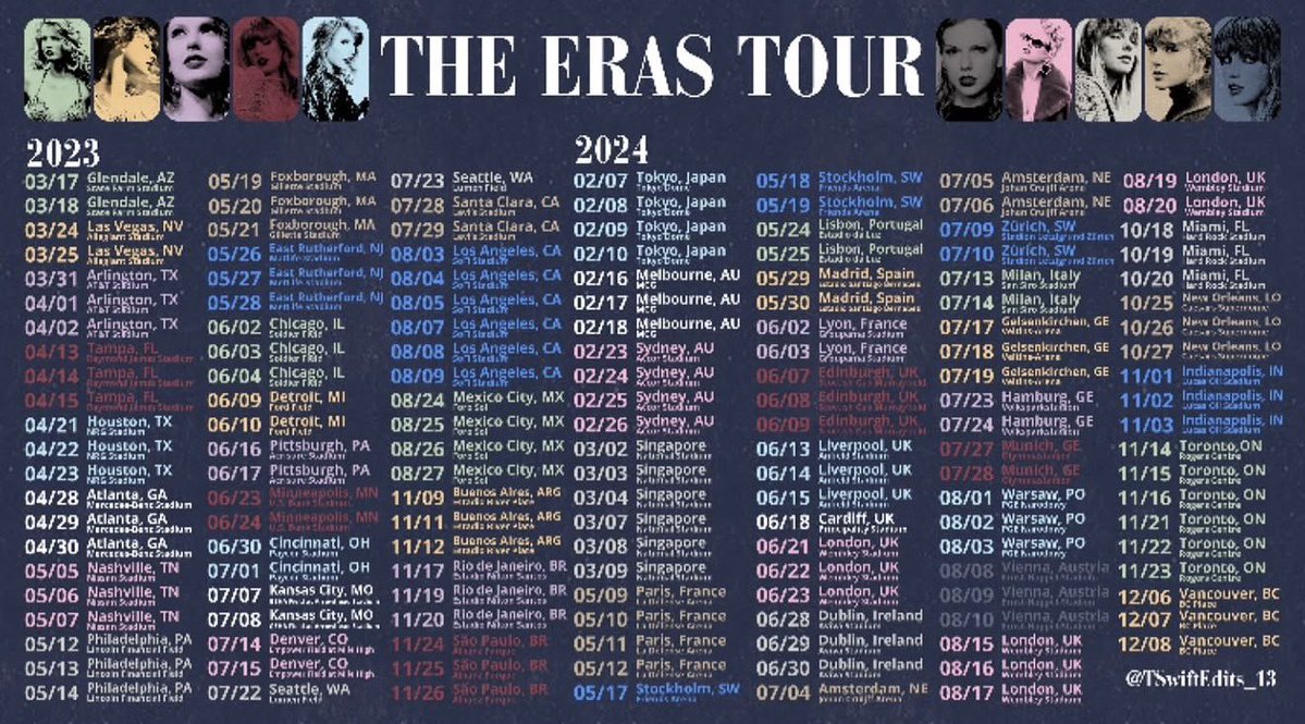 alexjirachi's tweet photo. Oh and by the way, this hate train is ultimately Taylor Swift’s fault for making people expect a million shows on a single tour https://t.co/Yr79tGNo36