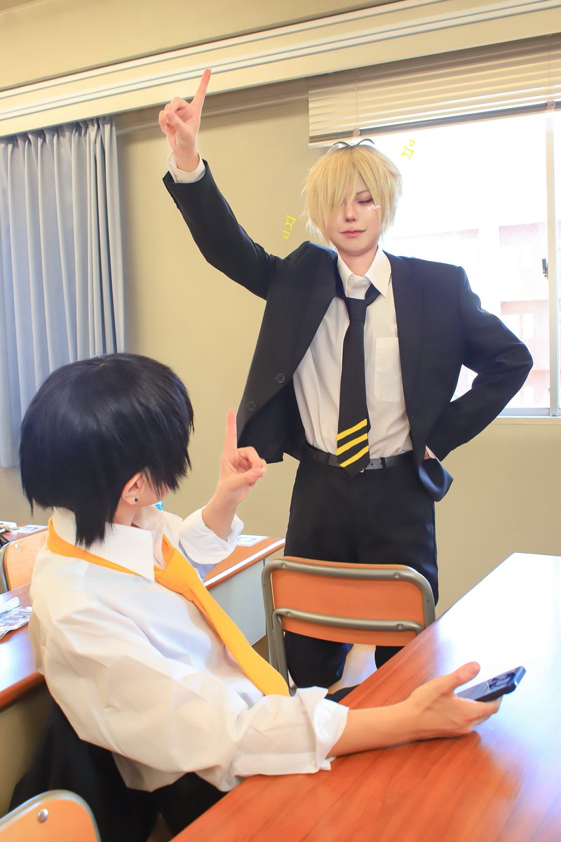 megane_06a's tweet photo. cos tko宅🐣 万歳勝 きんぎょすくい

    『2人合わせて”優勝”や！！！！！』
 ︎︎
#高生宅コス部 https://t.co/uaOVLGJg5U