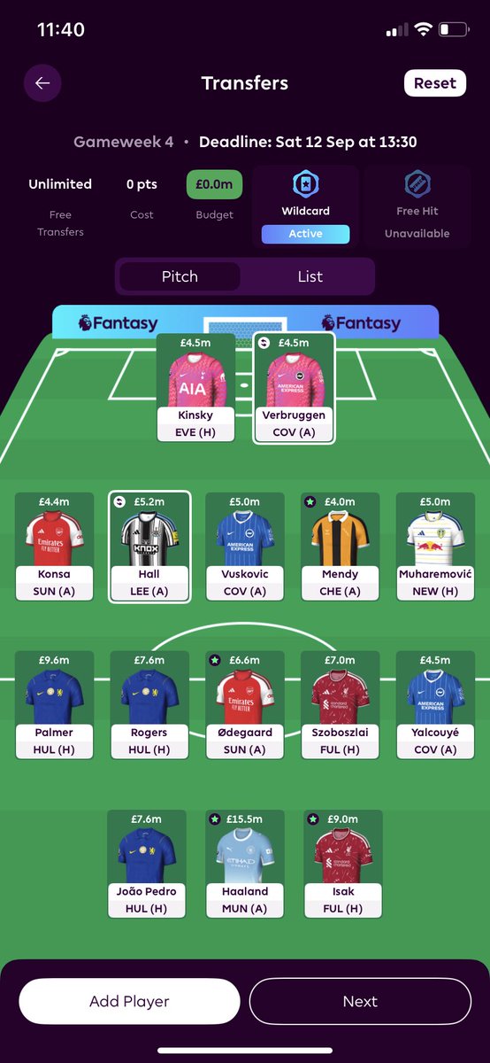 IeuanDeath2's tweet photo. @AIFPLManager https://t.co/UXvxMofVGW