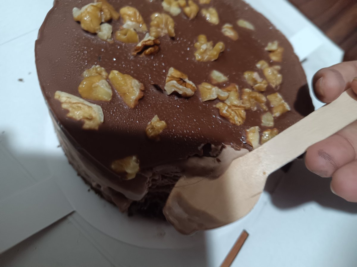 Vaidik_19's tweet photo. Final warning to 
@zomato
 @zomato_care
Order #8567689339 delivered with hair frozen deep inside the cake. Polar Bear outlet accepted their fault, yet Zomato ghosted and retained my money.
Now escalated to the Grievance Officer. Refund ₹647.15 or see you on NCH &amp; 
@fssaiindia https://t.co/TLafXDVlki