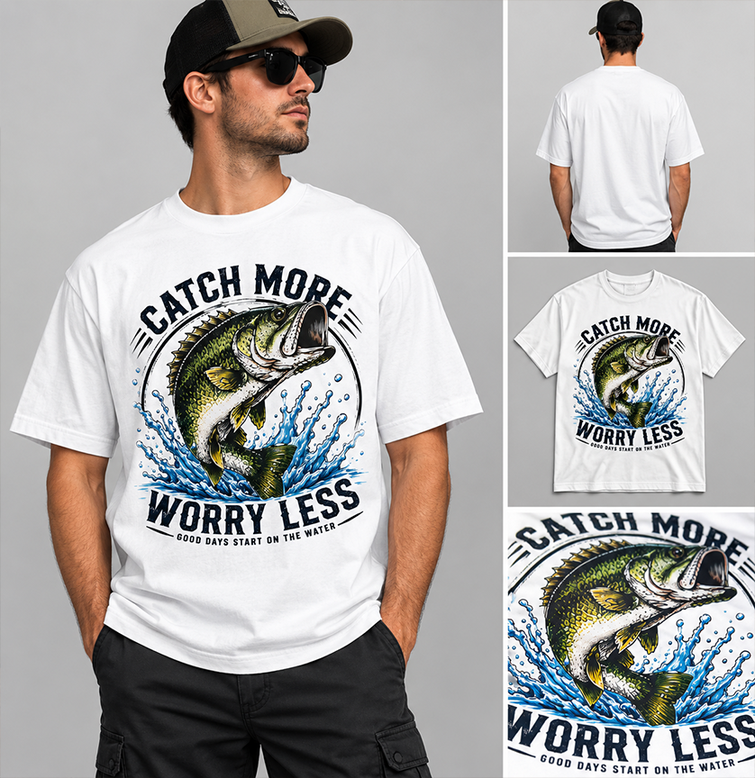 zennatul25's tweet photo. Catch More Worry Less fishing T-shirt design featuring a detailed bass fish, water splash, and outdoor fishing theme.
#FishingTShirt #BassFishing #FishingApparel #Fisherman #Angler #FishingLife #FishingLover #OutdoorApparel #FishingDesign #FishingGift #OutdoorLifestyle https://t.co/RW4VQShtkp