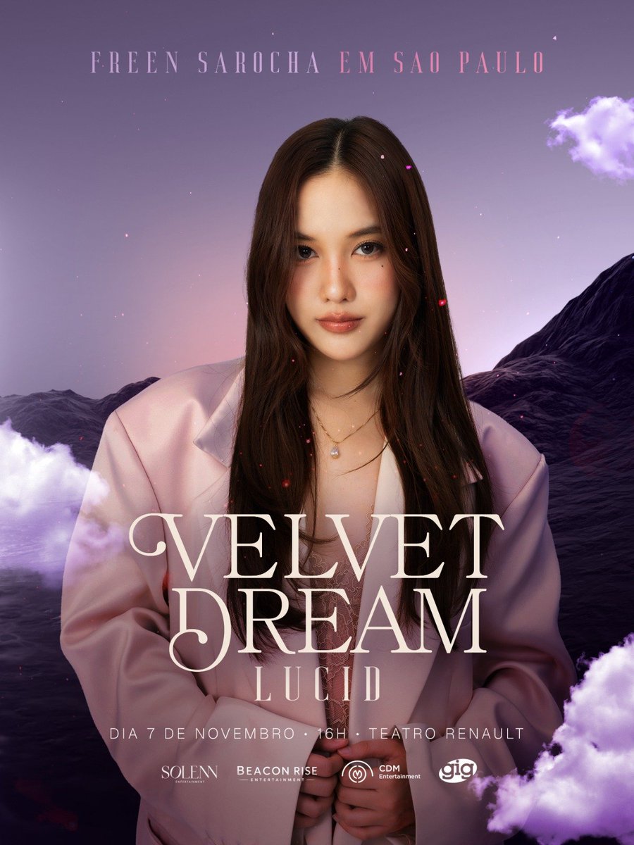 cdmentph's tweet photo. FREEN SAROCHA {VELVET DREAM} LUCID EM SÃO PAULO
Uma das atrizes tailandesas mais amadas do Brasil, está de volta a São Paulo, para viver esse sonho novamente com os fãs. 💖

DATA: 07 DE NOVEMBRO DE 2026
LOCAL: TEATRO RENAULT
HORÁRIO: 16H

GOLD
Foto 1:2 + Signed Poster + Soundcheck com Mini Talk + Hi Bye + 3 Photocards
INTEIRA: R$ 1.690,00
MEIA: R$ 845,00

SILVER
Foto 1:5 + Poster + Soundcheck com Mini Talk + Hi Bye + 2 Photocards
INTEIRA: R$ 1.490,00
MEIA: R$ 745,00

BRONZE
Foto 1:10 + Poster + Hi Bye + 1 Photocard
INTEIRA: R$ 1.190,00
MEIA: R$ 595,00

CAMAROTE
INTEIRA: R$ 590,00
MEIA: R$ 295,00

POLTRONA
INTEIRA: R$ 490,00
MEIA: R$ 245,00

ADD ONS (Não inclui ingresso para o show)
FOTO 1:1 - R$ 500,00
FANSIGN - R$ 500,00
SIGNED INSTAX - R$ 250,00

INGRESSOS SEM TAXA À VENDA A PARTIR DE 18 DE SETEMBRO ÀS XX
🔗 Venda Online: https://t.co/ksnmCljaSW
📍 Venda Presencial: 

MEIA ENTRADA:
De acordo com a Lei Federal nº12.933/2013, 40% da carga de ingressos é destinada para acesso de estudantes, idosos, PCDs, professores da rede pública de São Paulo e jovens de baixa renda (ID Jovem).
*Obrigatório apresentar o comprovante de meia entrada na compra e entrada do evento.

*As atividades e benefícios terão horários previamente estabelecidos que serão anunciados em nossas redes sociais dias antes do evento.

Evento com todos os assentos numerados e marcados.

#FreenLatinAmericaTour
#FreenVelvetDream 
#srchafreen
#FreenVelvetDreaminSaoPaulo