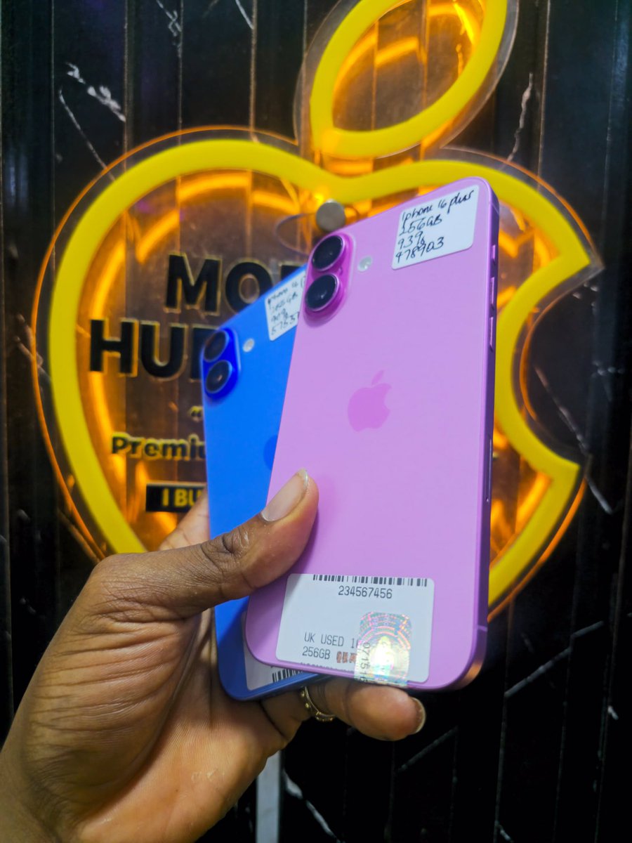 Bigskalez_001's tweet photo. 🇬🇧iPhone 16 plus 
 128Gb—820k
  256gb--900k[2 units
Psim
Fully functional 
Bh-92%

Contact Us via WhatsApp: +2349161892412 https://t.co/PlM9fpyFcR