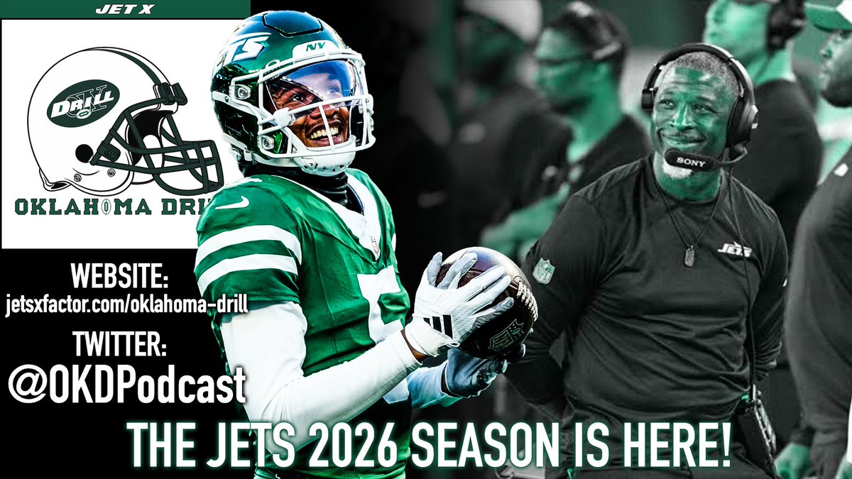 andrewgolden_17's tweet photo. New @OKDPodcast!

The wait is over! 

The #Jets 2026 season is finally here, and @ZazzyJets and I are back to break down Week 1 in Nashville, and give our predictions for the rest of the year.

Listen here 🔽

🍎 https://t.co/MGUdUwgagf
✅ https://t.co/K2ZUHIPLT7 https://t.co/2zd2cBSsp8