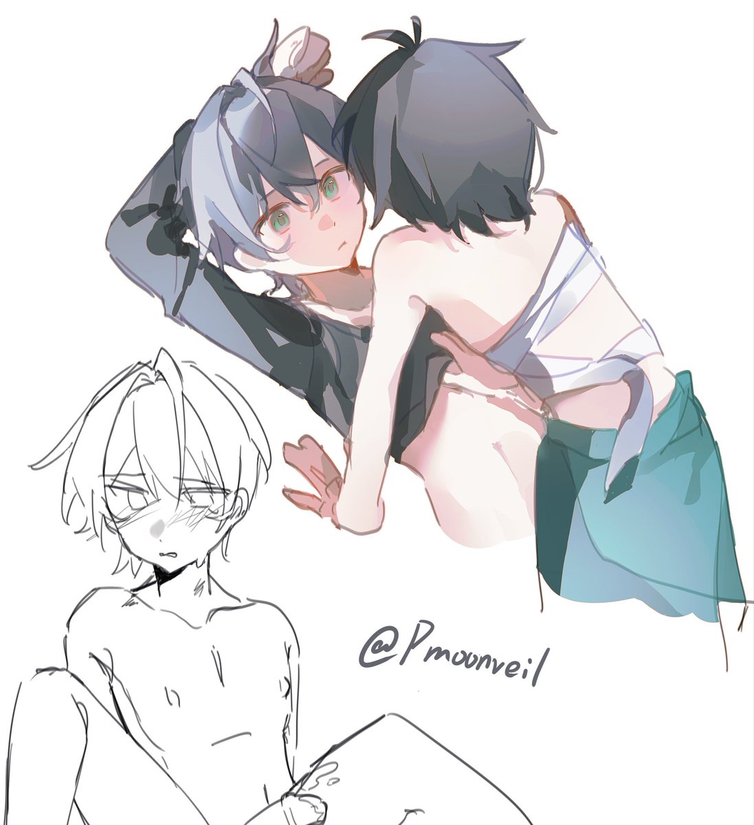 Pmoonveil's tweet photo. #悠アキ #haruwise https://t.co/7dcFeQtumk