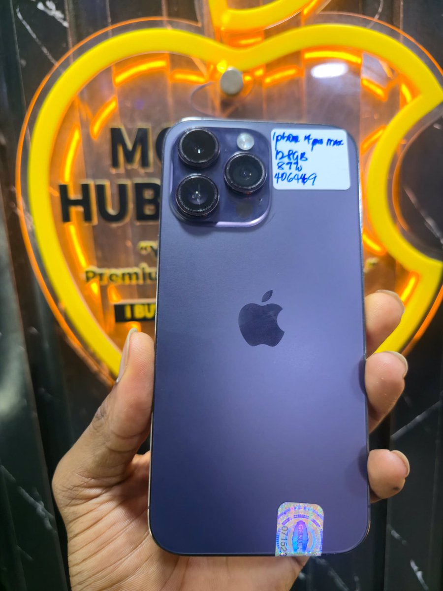 Bigskalez_001's tweet photo. iPhone 14 pro max 128Gb—700k
Psim+Esim
Fully functional 
Bh-89%

Contact Us via WhatsApp: +2349161892412 https://t.co/bwMEFv45gB