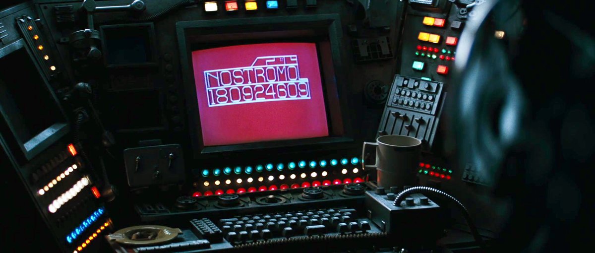 SciFiArchives's tweet photo. Interfaces in ALIEN (1979) https://t.co/eDXYmxIQdd