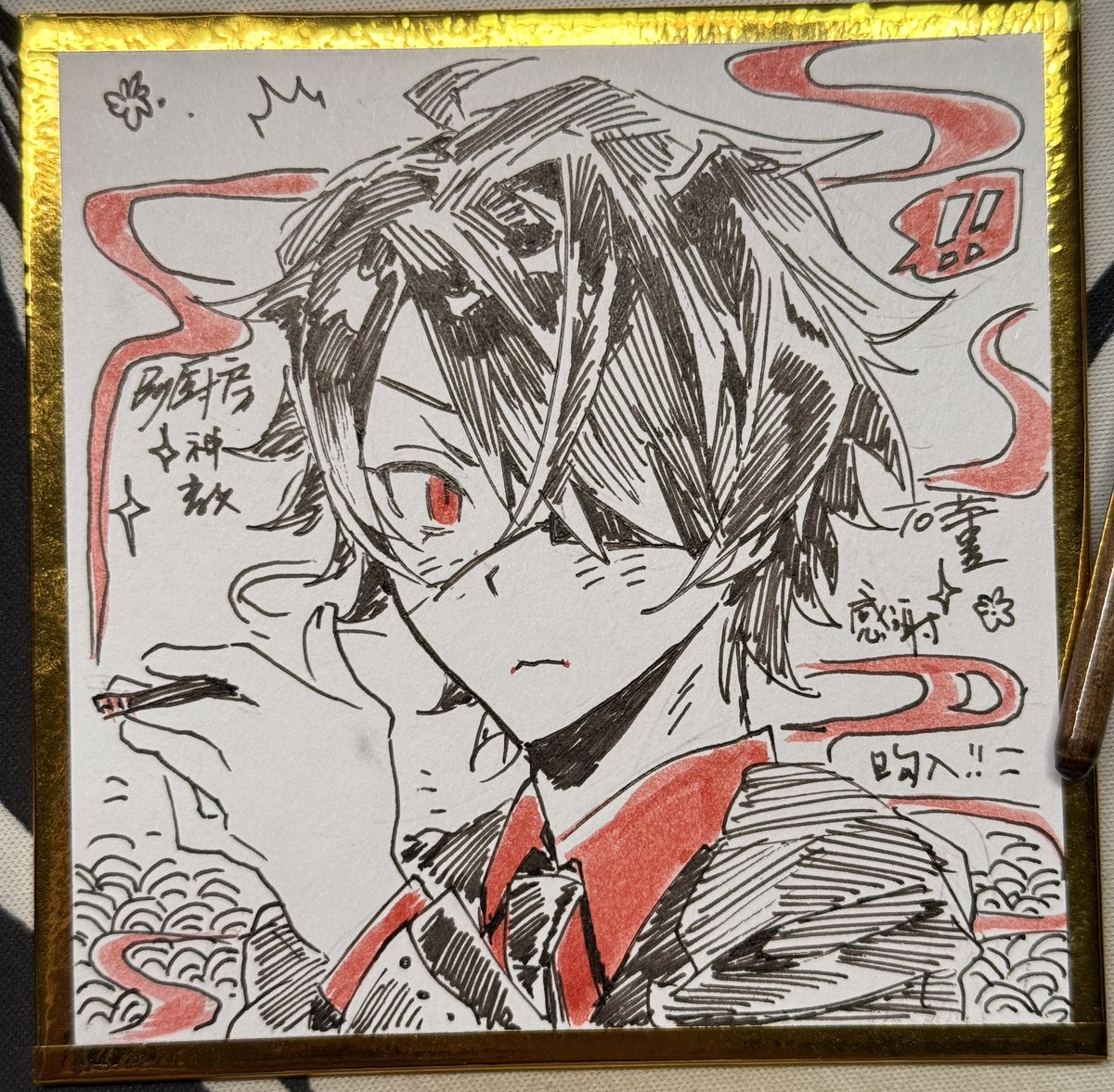EvenF3022's tweet photo. 🐱🖊️ https://t.co/Gf1P6hd3E0