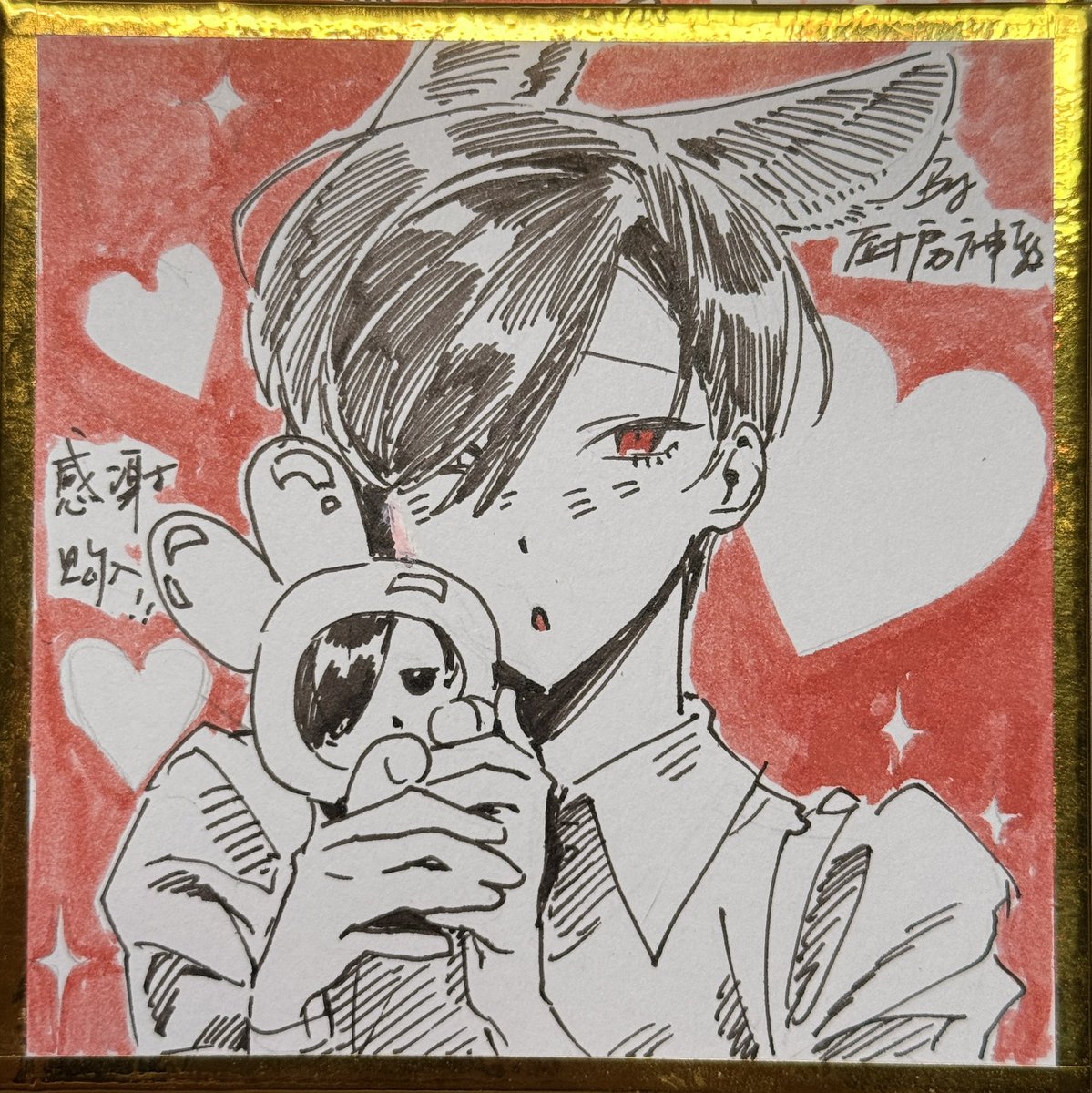 EvenF3022's tweet photo. 🐰🖊️ https://t.co/xQOVX6bqaC