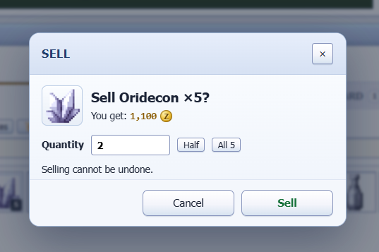 SlushHood's tweet photo. Another Oreoconic sale incoming! 💰⚒️ Selling 2 Oridecons for 1,100 Zeny. Every little bit adds up toward better gear and a stronger Merchant. Time to turn those valuable materials into pure profit! 🔥📈 #IdleRO @IdleROGame https://t.co/9NhuQBe1wx