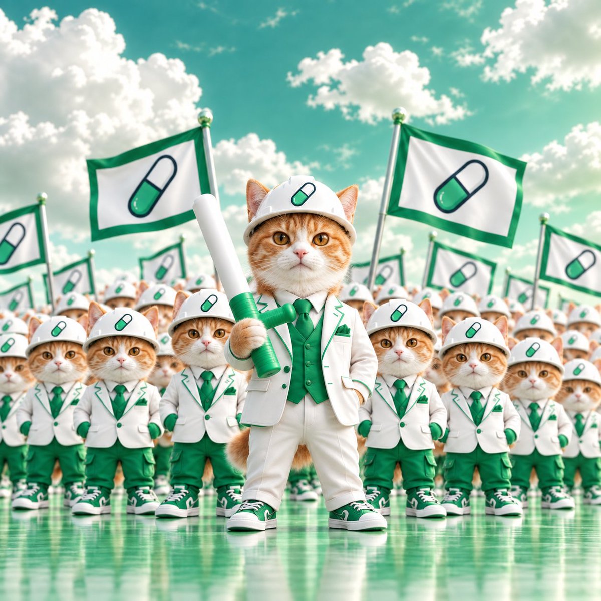CatBatonX's tweet photo. We are just getting started.

$CATON is coming for billions and is going to bring back pumpfun in the process.

Don’t be sidelined on the first pump paired coin with the deepest lore of all time. https://t.co/awR1uVwU0P