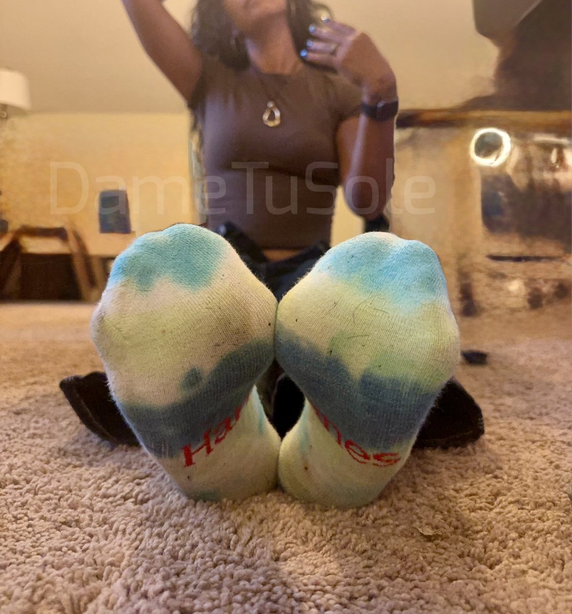 StormSocks's tweet photo. Sometimes I like to double up. Make them reek. I can’t believe you like my smelly socks 😆 https://t.co/e8OumJbn7h