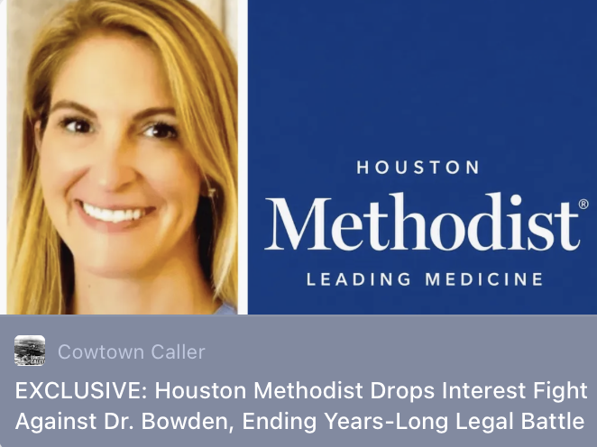 MaryBowdenMD's tweet photo. A small victory in a very long and expensive legal battle against the first hospital in the country to mandate the COVID shots. The lawsuit is finally over, and I have zero regrets. The battle has exposed the hospital's evil ways to the world. https://t.co/Nk0TV4QnXD