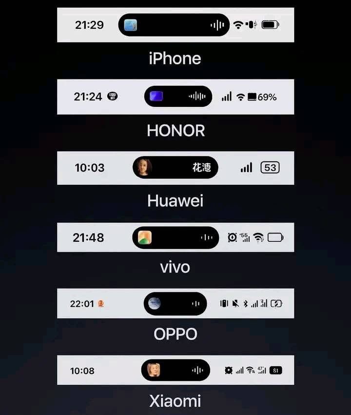 TOTTI6t21's tweet photo. The copycats of Apple https://t.co/3NGatHtuBe