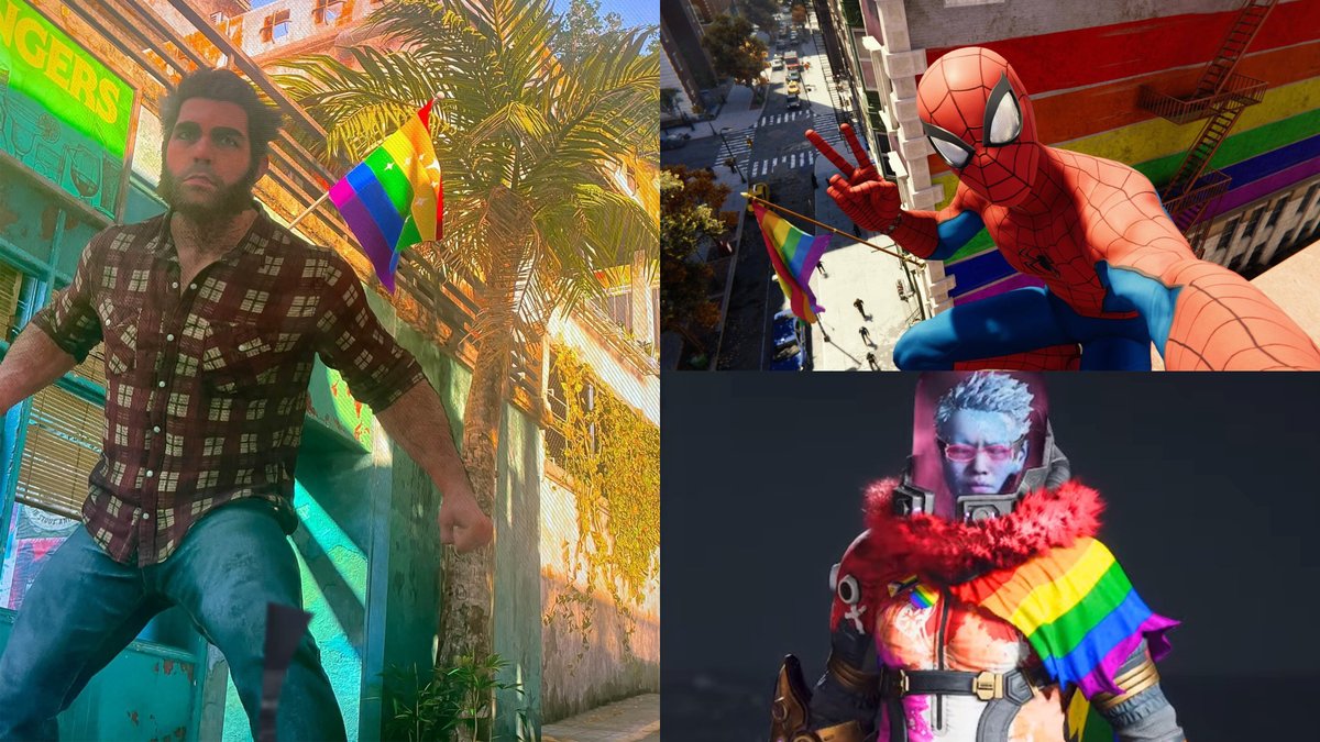 Wokenessisevil's tweet photo. Keep this gay trash out of gaming! https://t.co/5fOVT0S2rK