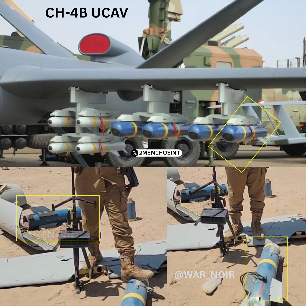 FENTCOM's tweet photo. FENTCOM Update

The mercenaries paid for by our generous American taxpayers and our Saudi allies have shot down a drone in Yemen, and proudly recorded it.

Unfortunately, this drone is a CH-4 that belongs to our Saudi allies - not the Houthis! https://t.co/t5WbeZ7yA4 https://t.co/a8Fou1BJj6