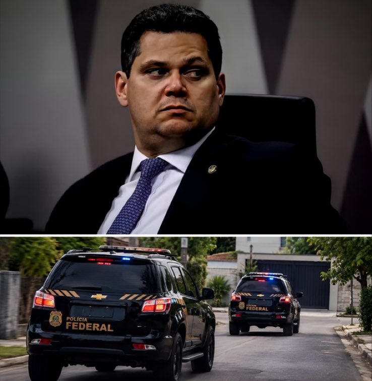 DemocraciaBR_Ja's tweet photo. 🚨SEGREDO: Corre nos corredores de Brasília que a PF está prestes a prender Alcolumbre.

Alguém sabe o porquê? https://t.co/II6LvPXzGT
