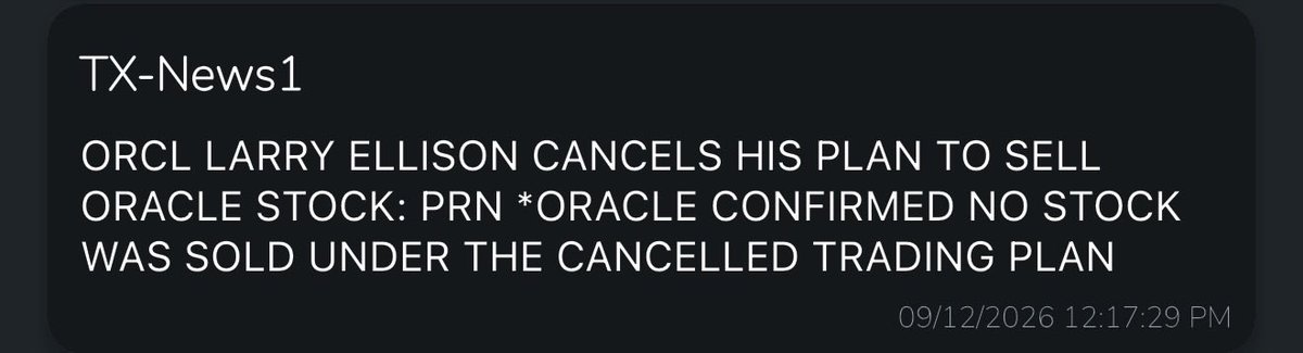 BlueMoonTrades's tweet photo. LFG $ORCL on Monday 🚀🚀🚀

Should gap up by $20 to $30 imo https://t.co/uFCXcDXGW0