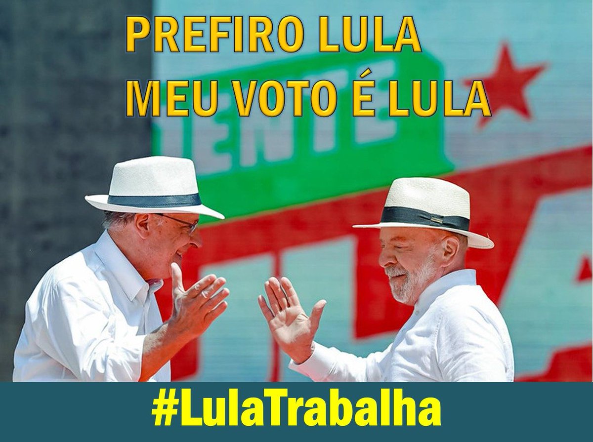 CangaceiroNetto's tweet photo. MEU VOTO É LULA pela proteção da Amazônia, combate ao desmatamento ilegal e compromisso real com o meio ambiente. 🌳💚 #LulaTrabalha PREFIRO LULA https://t.co/HJa6kE8Iwe