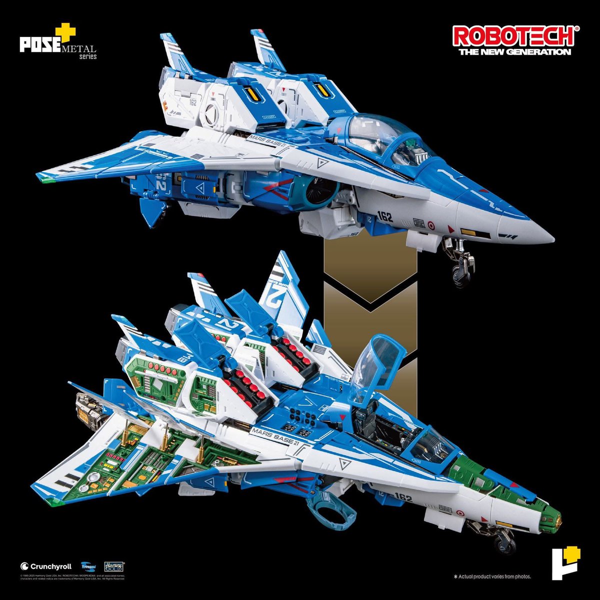 RobotechNews's tweet photo. Even more photos of the #Robotech: The New Generation Super Scale Alpha Fighter from Pose / Toynami.

ORDER HERE: https://t.co/RDMHhZk2t2

#January2026 #80s #anime #toys https://t.co/nCVwdHxGXf