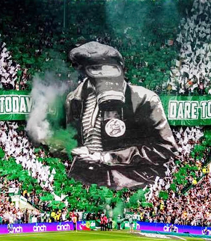 GazzettaCeltic's tweet photo. It’s derby weekend in Glasgow…

Rebels vs bootlickers
Solidarity vs bigotry
Inclusivity vs sectarianism
Resistance vs oppression
Serial winners vs serial losers

Celtic vs Rangers.

Up the good guys! 🍀💚 https://t.co/KTN9lAE6XR