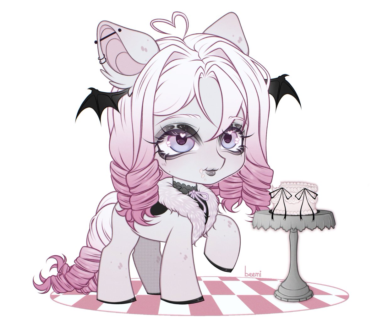 bbeeemmii's tweet photo. @leuvi_tte Hi
This is my first time participating in something like this, and I hope there are some fans of pony and antro https://t.co/RvWNQroE1R