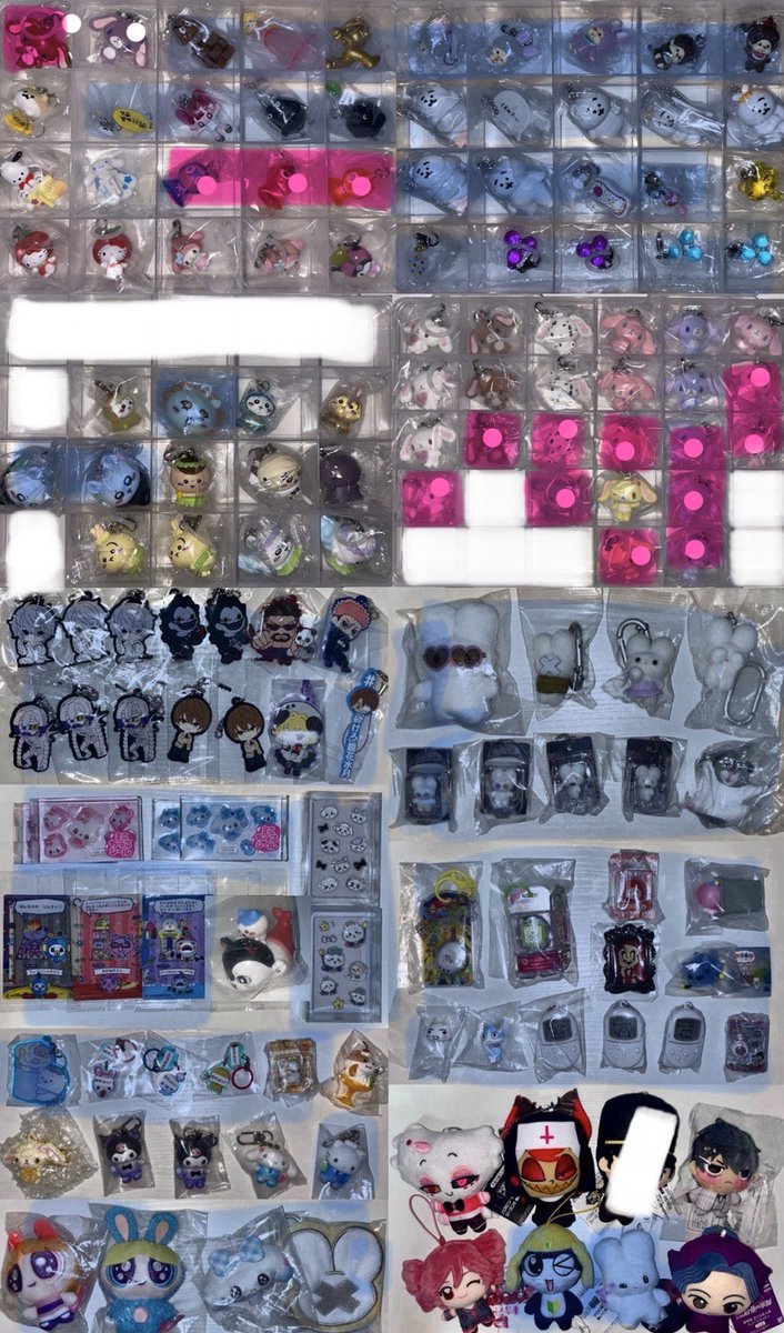 ______illilll's tweet photo. @ssg_x_X お声がけありがとうございます！
ピンクのものでしたら買取可能です。
青色のところからできれば抱き合わせをお願いしてまして、
第一弾シュガバニくろうさ→3点
🐸クロミ、ふわふわシュガバニしろうさ→各２点
その他→各1点
となっております。ご検討よろしくお願いします🙇‍♀️ https://t.co/Nu2kaOG9Hd