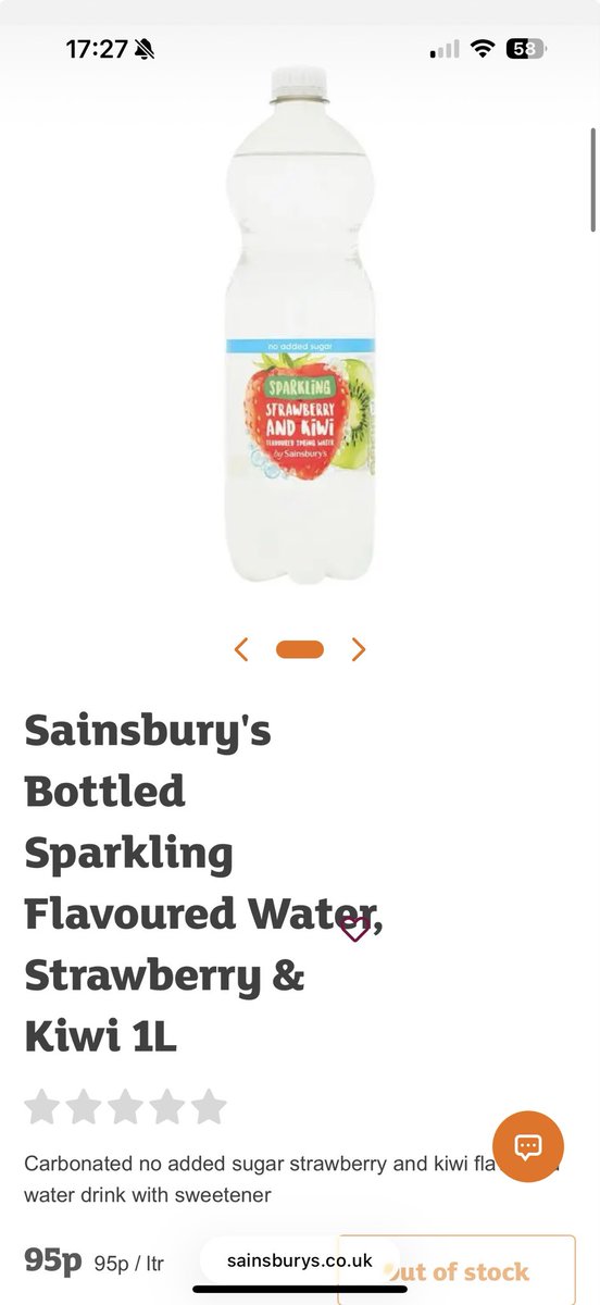 TashApplegate's tweet photo. @sainsburys any idea when this will be back in stock https://t.co/WucrFIy8q3