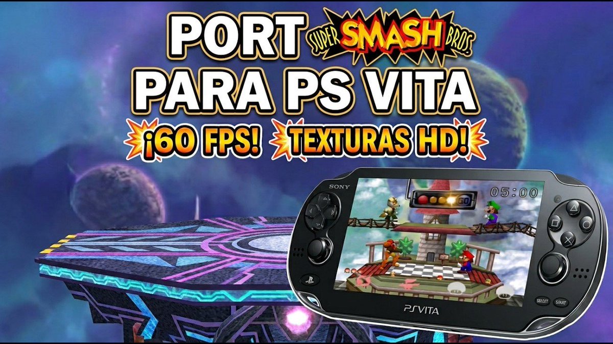 LopezTutoriales's tweet photo. ¡Port de SUPER SMASH BROS 64 para PS Vita! ¡Tiene texturas HD y funciona a 60 FPS!
¿Lo quieres?
Te dejo el vídeo aquí 👇🏻
https://t.co/rBx8DVHo6m
¡Saludos cracks! ✌🏻😁👍🏻
#LopezTuroriales #SuperSmashBros64 #Battleship #PSVita https://t.co/lMtotSjtwb