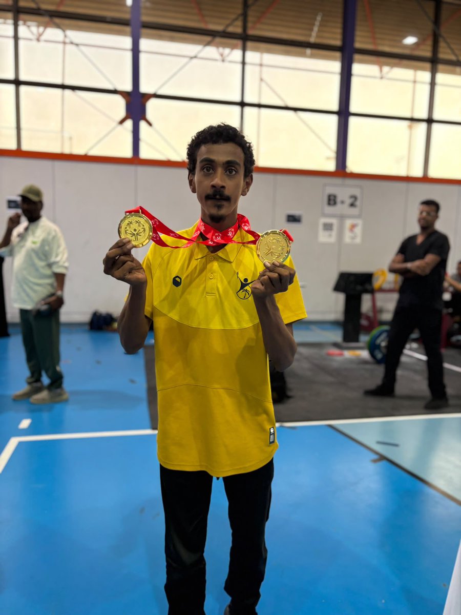 qassimclub's tweet photo. حقق أبطالنا عدد من الميداليات في الأولمبياد الخاص بمسابقة القوة البدنية والسباحة، وجاءت نتائجنا كالتالي:

سليمان الفايز القوة البدنية الصدرية🥇
مريبد العنزي القوة ا��بدنية الصدرية🥇
تركي المبرك السباحة 50م 🥇
عبدالمجيد الشليح القوة البدنية الميتة🥇
فهد العنزي القوة البدنية الصدرية 🥈
عدنان التويجري السباحة 25م ظهر🥉

مبروك يا أبطال 💪🏻