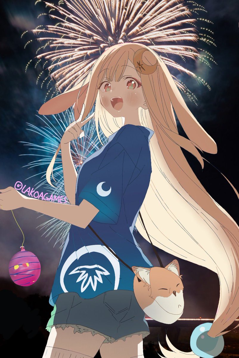 lacoagames's tweet photo. かぐやとの花火
夏の思い出イラスト✨ https://t.co/TgSIFtV0vW