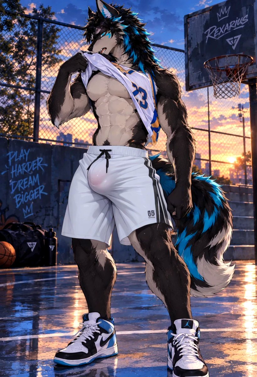 Rexarius's tweet photo. Game Face Off… Now Look Again 😏💙
#NSFW #FurryNSFW #Furry #FurryArt #NSFWFurry #AnthroNSFW #FurryBoy #MuscularFurry https://t.co/avXW7R1WKs