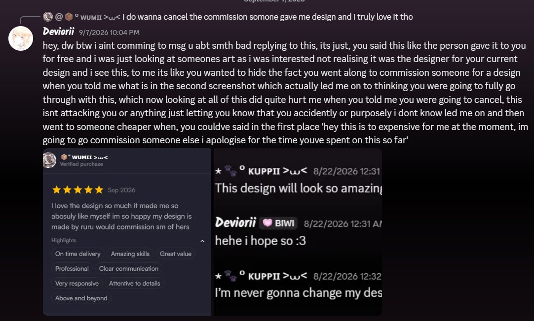 deviorii's tweet photo. me confronting her about her going to someone else after like repeating she was going to commission me, i was actually looking forward to the money i was supposed to get as i needed the money at that time https://t.co/nf49yQwXui