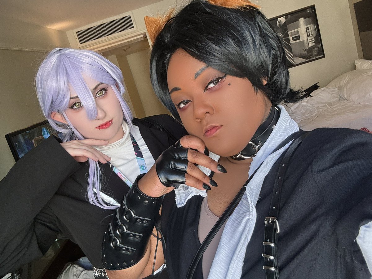 Panic_Demo's tweet photo. BLACK FLAME MENTION???
MO’shi Expo Day 1! Shiki and Caelen with @Sakurascos 
#ShikiKatagami #CaelenStrayfe #Katagallery #Caenvas https://t.co/LLOVKV2Kxv