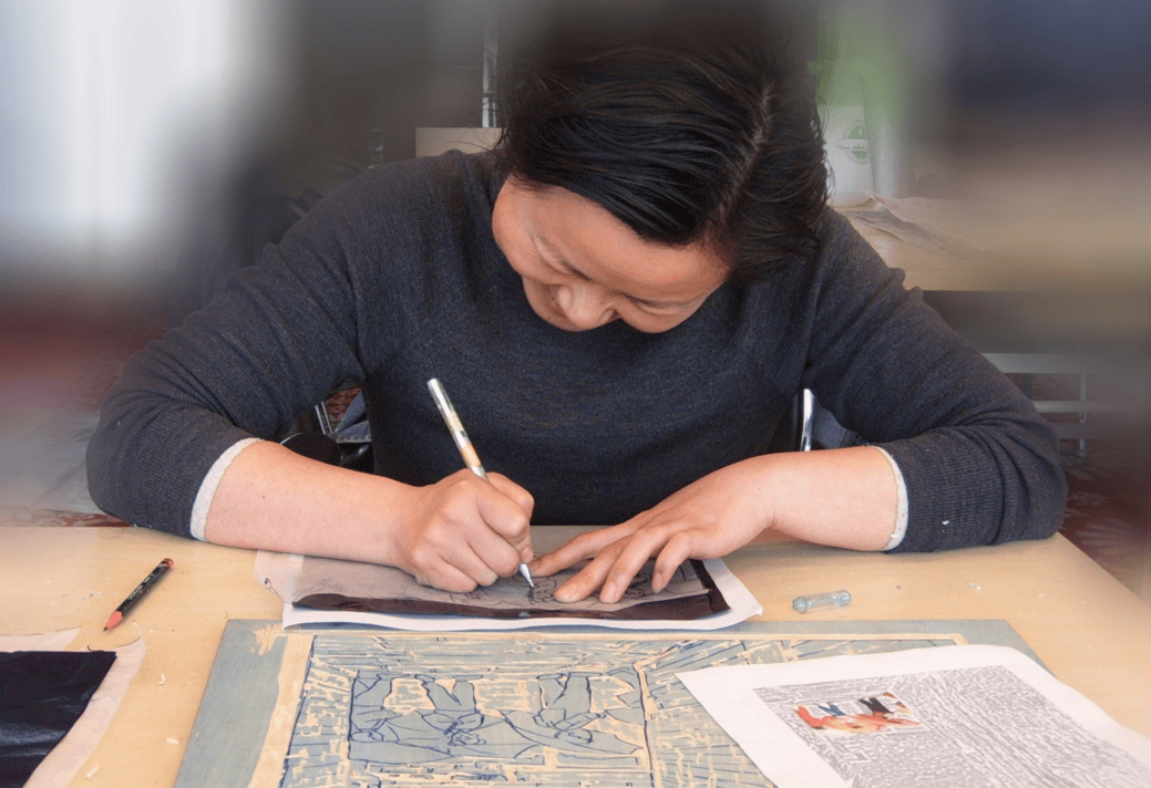 xiaou748571's tweet photo. Loving the tactile fun of water-based ink printing—every stroke is a tiny happy accident  #SmallArtMoments https://t.co/cXEyTM1vXA