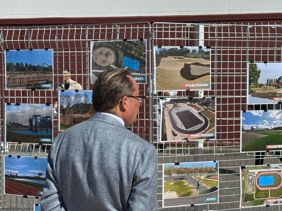 pierre_bedier's tweet photo. 🥅🛝🏃🏻 Inauguration de l’aire multisports intergénérationnelle de Coignières, réalisée avec le soutien financier du Département des Yvelines. Ce nouvel équipement de proximité est un lieu de convivialité et de rencontre qui encourage la pratique sportive à tout âge. https://t.co/V72CklYulp