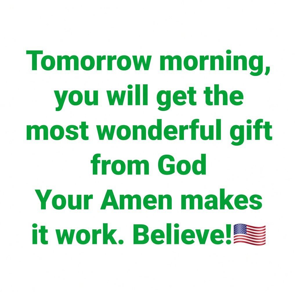 GodsGracell7's tweet photo. Believe God.
YOU will get what you prayed for. https://t.co/WUnKzkGPTT