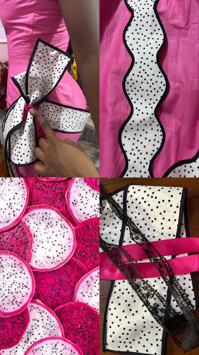 Oppe_mipo's tweet photo. I designed a dragon fruit inspired dress https://t.co/UTAjBIcALj