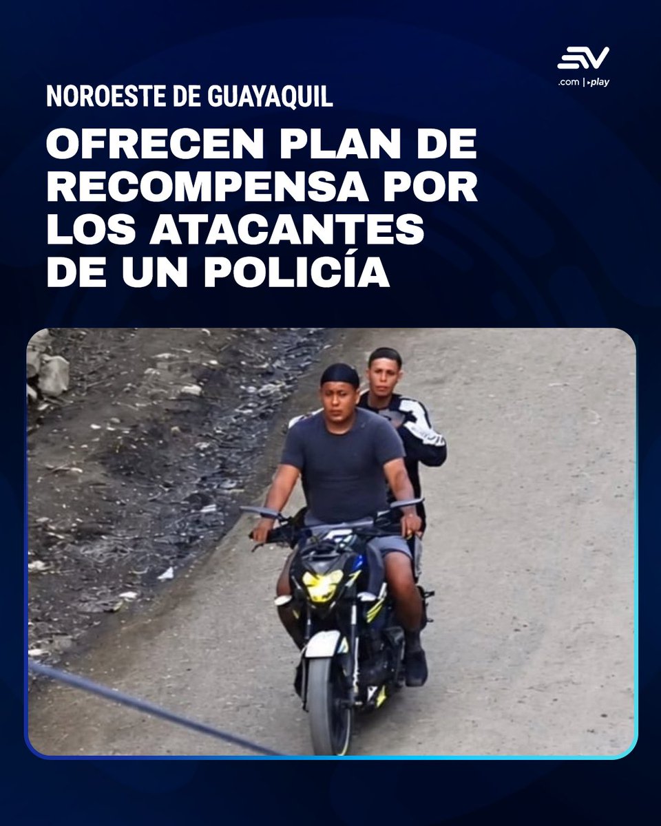 EcuavisaInforma's tweet photo. 👉 https://t.co/VYCksKTChR | Un sargento de la Policía Nacional recibió un disparo en la cabeza durante una persecución en el sector de la cooperativa Sergio Toral, en el distrito Nueva Prosperina, al noroeste de Guayaquil. https://t.co/vqXoPFiOdm