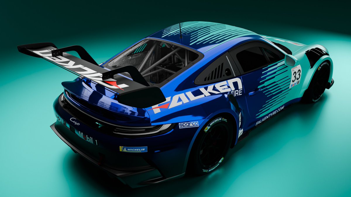 dr_designmotor's tweet photo. Falken Porsche Cup Livery Concept
Falken has great support for motorsport and partnered teams in different categories, through a specific livery.
Thinking about the company and seeing that they haven't partnered a team in the Porsche Cup
#falken #porschecup #porsche #livery https://t.co/unmwoqDL9i