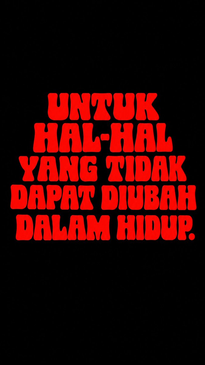 Andres_pppp's tweet photo. “Untuk hal-hal yang tidak dapat diubah dalam hidup.” https://t.co/JhgCaYyvaB