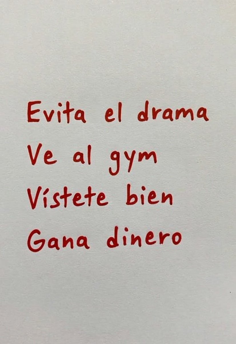 feydisciplina's tweet photo. Evita el drama https://t.co/1EniukD24y
