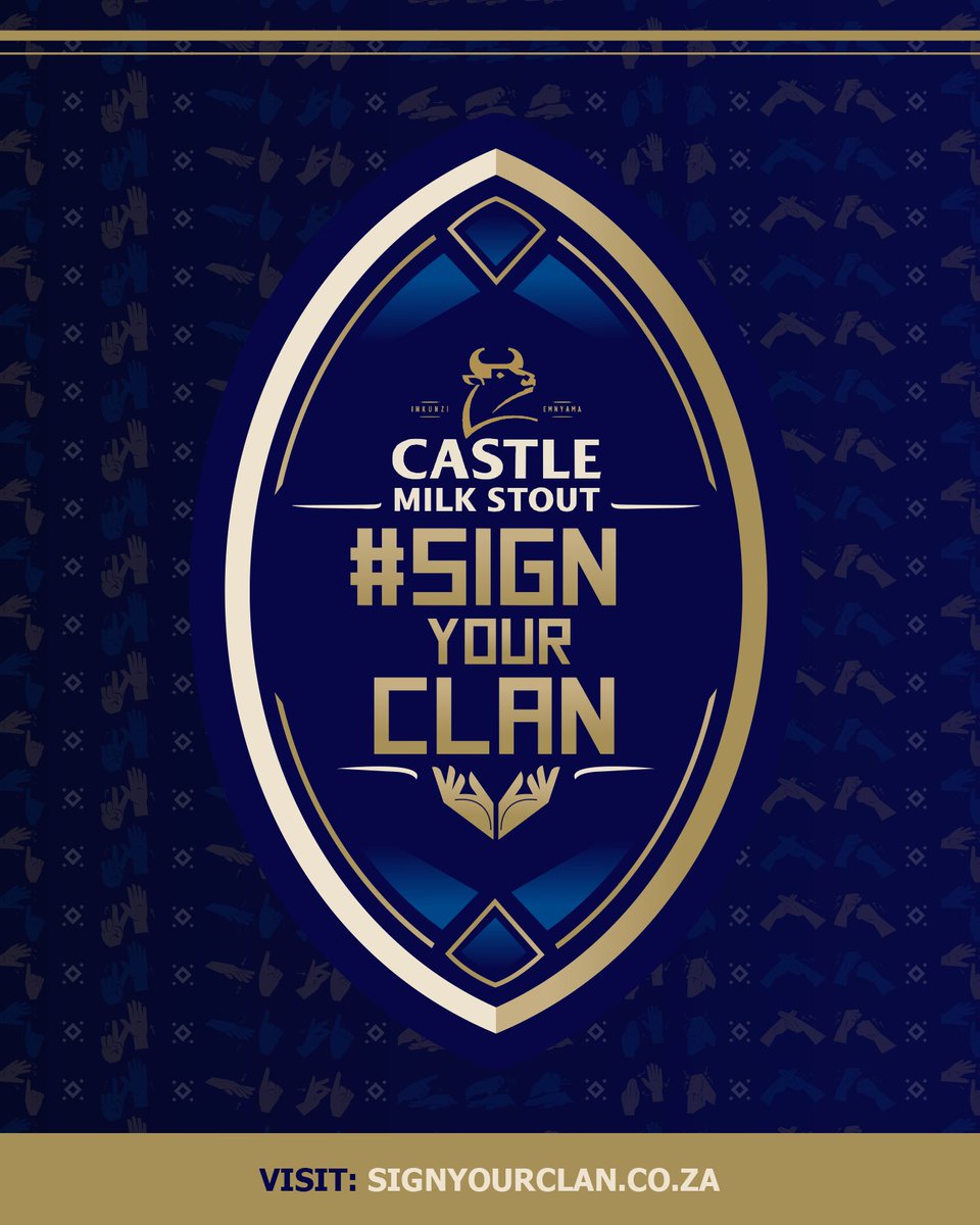 CastleMilkStout's tweet photo. Heritage is for everyone. Clan names now in South African Sign Language, our 12th official language. Be one of the first 100 to add yours &amp; win prizes. Savour your richness in every language. #SignYourClan https://t.co/OK8aygjNoJ 

T&amp;Cs apply https://t.co/Vi05y8KUIh