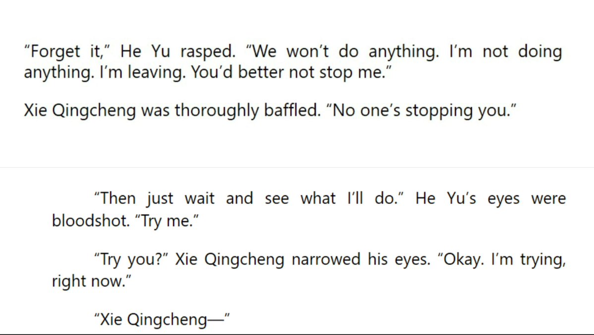 whozmoran's tweet photo. why is xie qingcheng actually hilarious https://t.co/yyLVUuFCcr