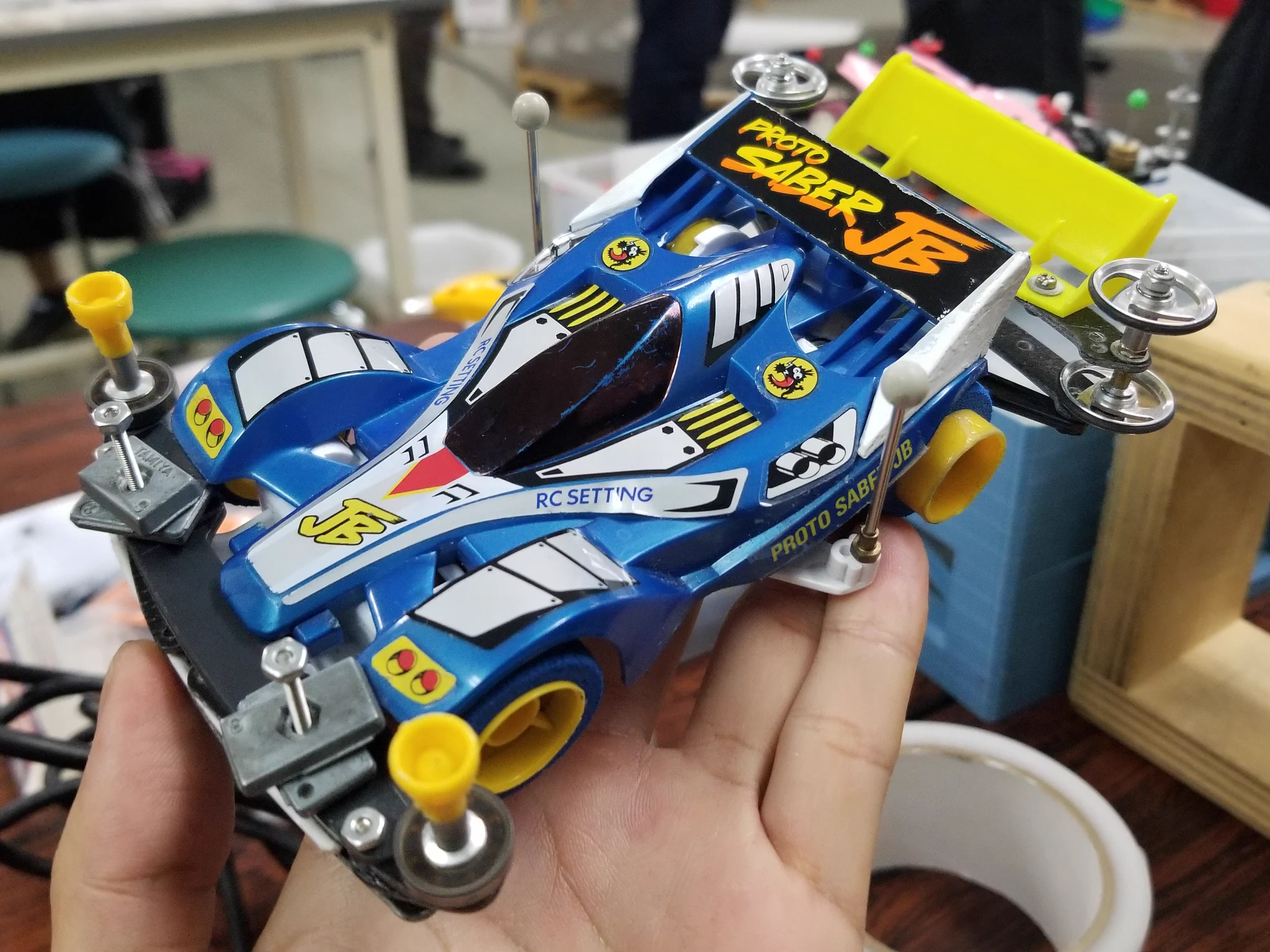MANDARAKE x FLYOVER Kicky ヘドラ 青×黄色マーブル成型 白田いつ on X: 
