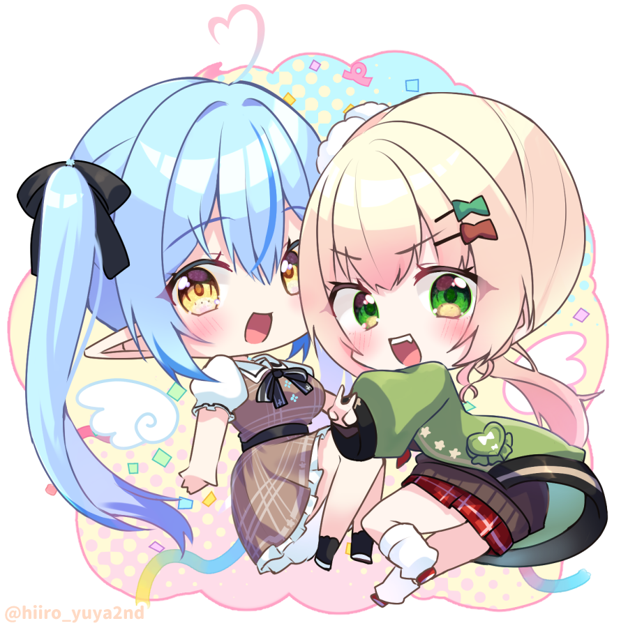 hiiro_yuya2nd's tweet photo. まがまが参上～！！🧡🩵

 #ねねアルバム　#らみあーと https://t.co/GscRSFQEaB