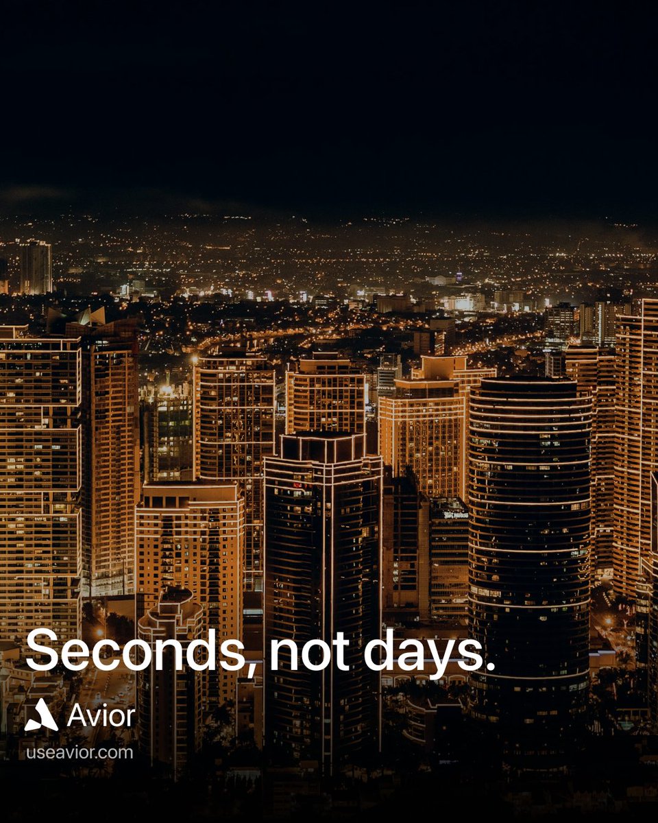 aviorfi's tweet photo. Transactions settle in seconds. Globally. The banking system still needs days.

Avior is the next generation of finance.

Apply for early access: https://t.co/AtHPbxD3bl https://t.co/c8BRm4bfiE