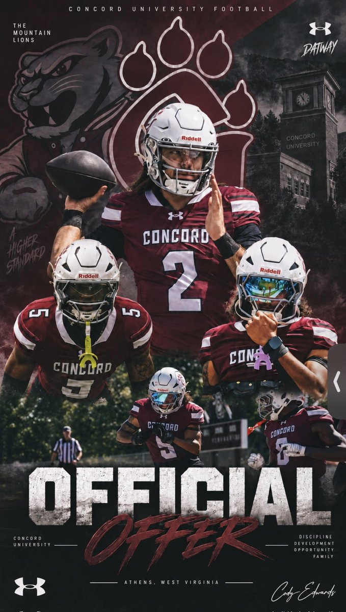 LetraviousWill2's tweet photo. #AGTG after a great Conversation with @KHOWCU  I’m blessed to receive an offer  @ConcordFootball  @clutchcultureTX @CoachDaniels06 @CoachRTurner_ @toby_lux @Top25PublicHSFB @ash_trojanFB @CoachJMercer @b_hoss_mac @LAvsAllYall @lamargafford @JeritRoser @4thQtMentality @coachwvde https://t.co/YM5pZ1N54N