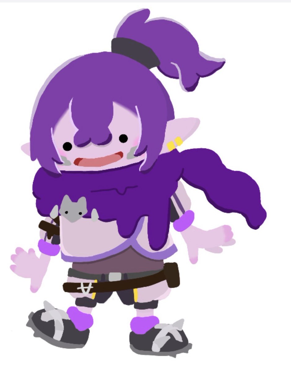 Hanauta_rrr's tweet photo. ぽこあポケモン風ナガレさん💜

#ナガレアート https://t.co/fDSczYyRZl