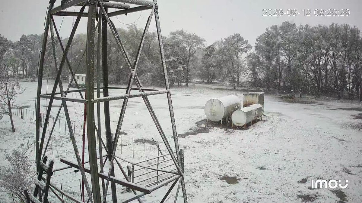 dimarcorafael's tweet photo. Nieva en Sampacho, Bulnes, Suco, Vizcacheras, Achiras.
Digital Sampacho https://t.co/zhMjzMDdVX
